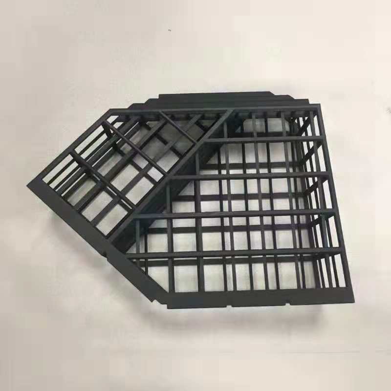 黑色尼龙3D打印手板模型
