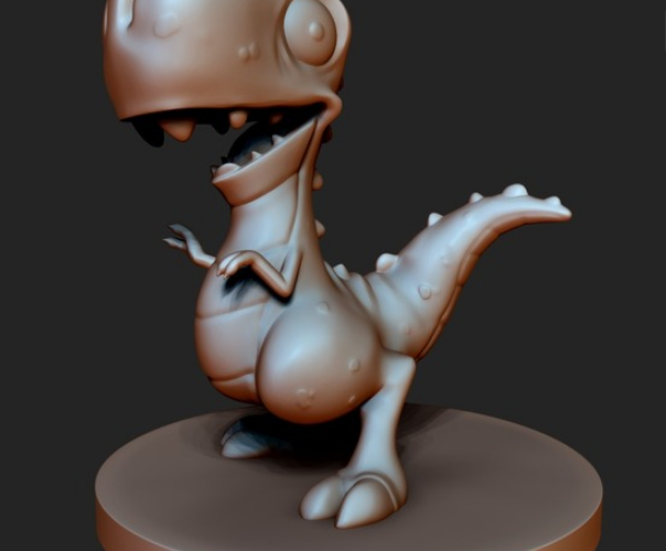 3D打印动漫手办之恐龙 3D打印动漫手办之恐龙