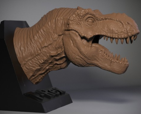 3D打印艺术品之恐龙