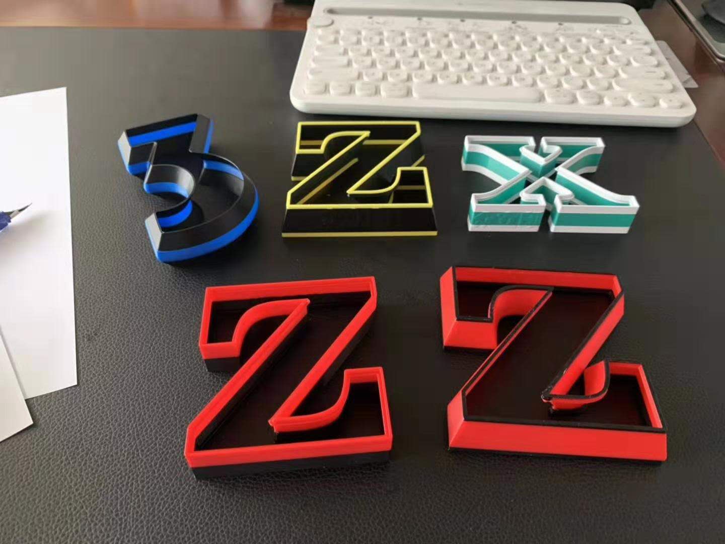 3D打印发光字广告牌 3D打印发光字广告牌